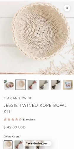 Rope bowl kit