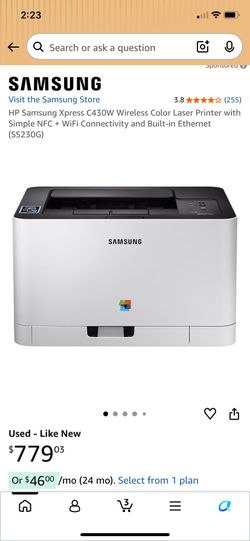 Samsung depress C430W