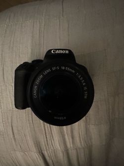 Canon EOS Rebel DSLR Camera with 18-55mm Lens & Accessories – Excellent Condition