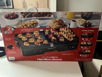 Hamilton Beach 3 in 1 Grill/Griddle