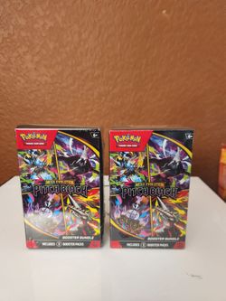 Brand new pokemon pitch black booster bundle