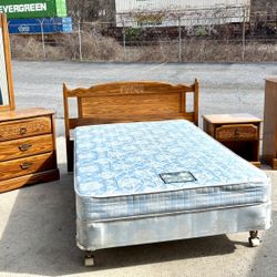 Florida Furniture Industries - 5pc. Full Size Oak Youth Bedroom Set