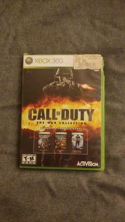 Xbox360 Call of Duty the War Collection