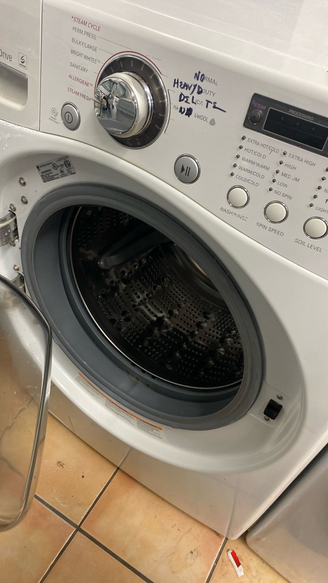 WASHER AND GAS DRYER SET