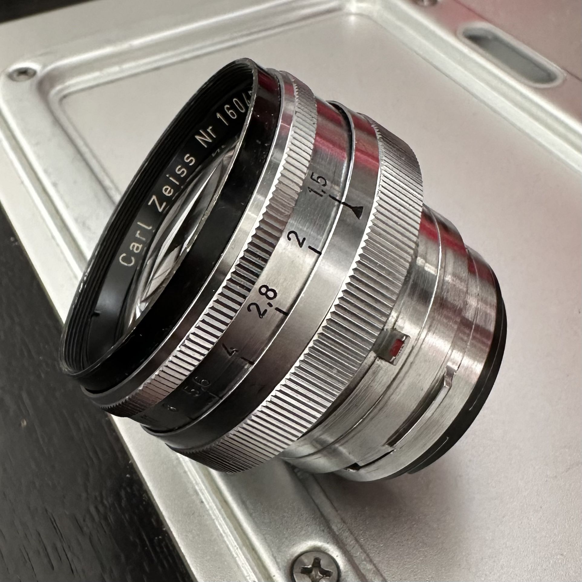 Carl Zeiss Sonnar 5cm 50mm F1.5 F/1.5 Lens (Contax)