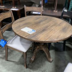 Round 5 pc dining set