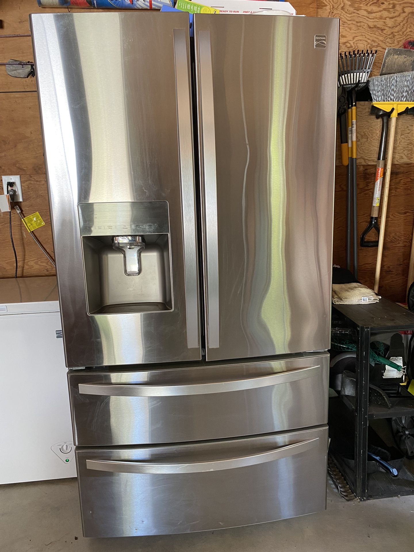 Kenmore 72595 27.8 cu. ft. Smart 4-Door Refrigerator - Stainless Steel