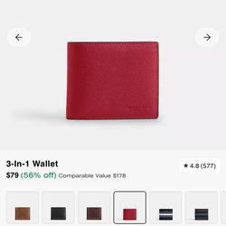 Coach wallet