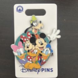 Pin with Mickey and friends