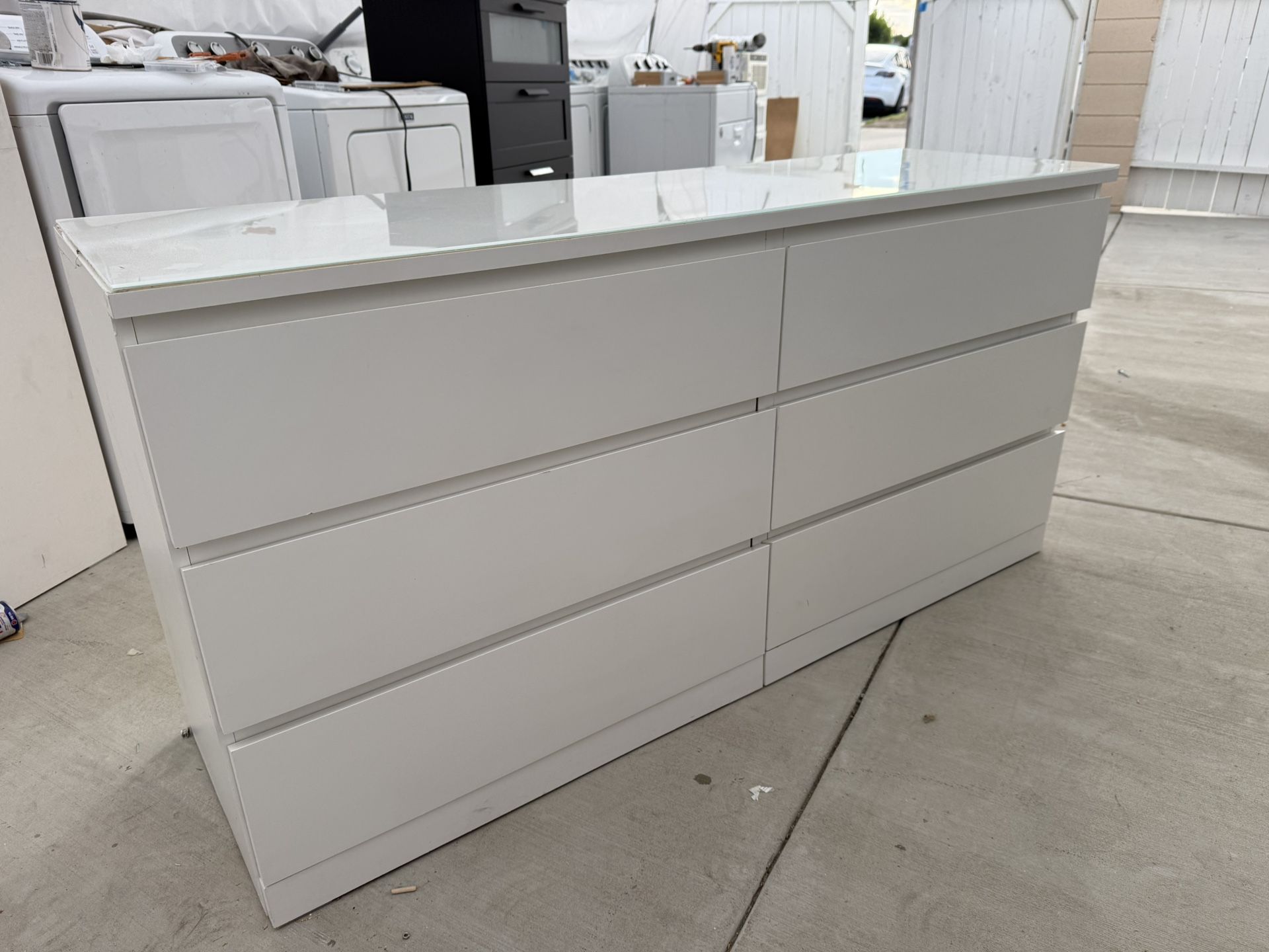 Ikea Dresser Include Top Glass