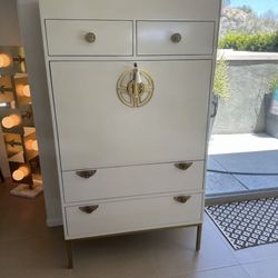 Beautiful Lacquer Secretary Desk
