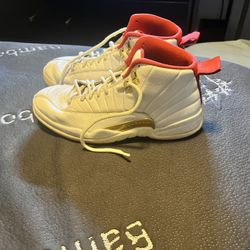 Jordan Air Jordan 12 Retro FIBA 2019 White Red Gold Men's Sneakers