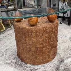 Fossil Stone Coffee Table by Pierre Magnussen Ponte