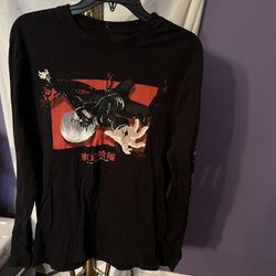 Hot Topic Tokyo Ghoul Blk Size Small Graphic Tee funimation