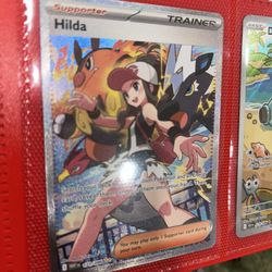 POKÉMON Hilda White flare MINT NO WHITE OR USE