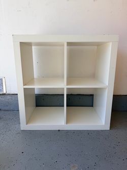 FREE White 4-Cube Storage Shelf / Cabinet
