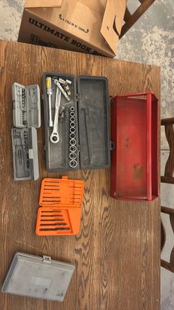 Assorted tools and bits
