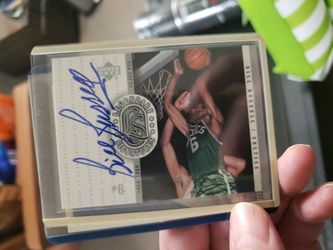 2000 Upper Deck Legendary BILL RUSSELL Autograph Card #BR
