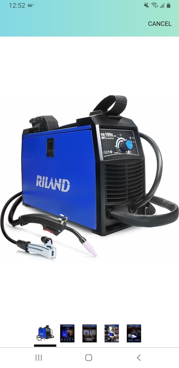 MIG Welder 110v Riland