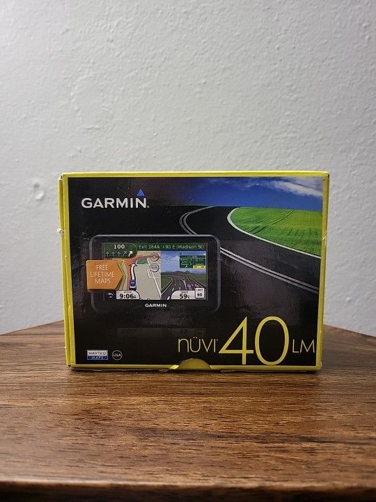 Garmin Nuvi 40LM 4.3-inch Portable GPS Navigator Lifetime Maps Tested/ Works