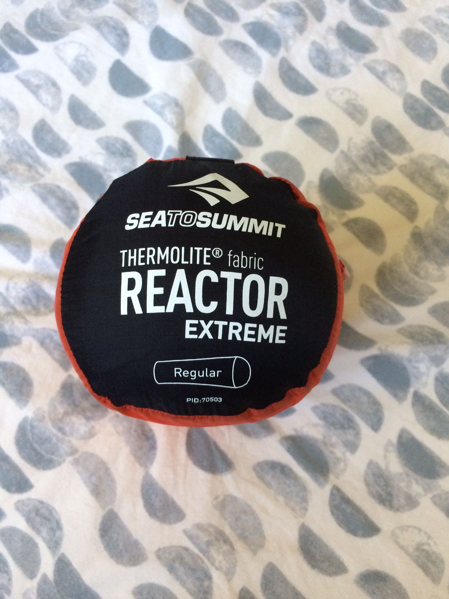 NWOT Sea to Summit Thermolite Reactor Extreme Sleeping Bag Liner (Adds up to 25°)