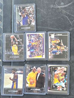 Kobe Bryant Basketball Card Lot of 7