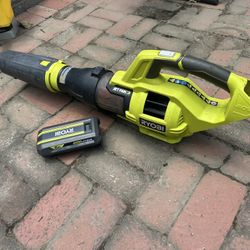 Ryobi 40v Blower W/battery