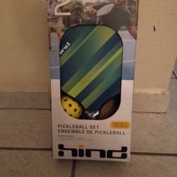 Pickle Ball Set with Two Paddles Two Balls  For. 20$