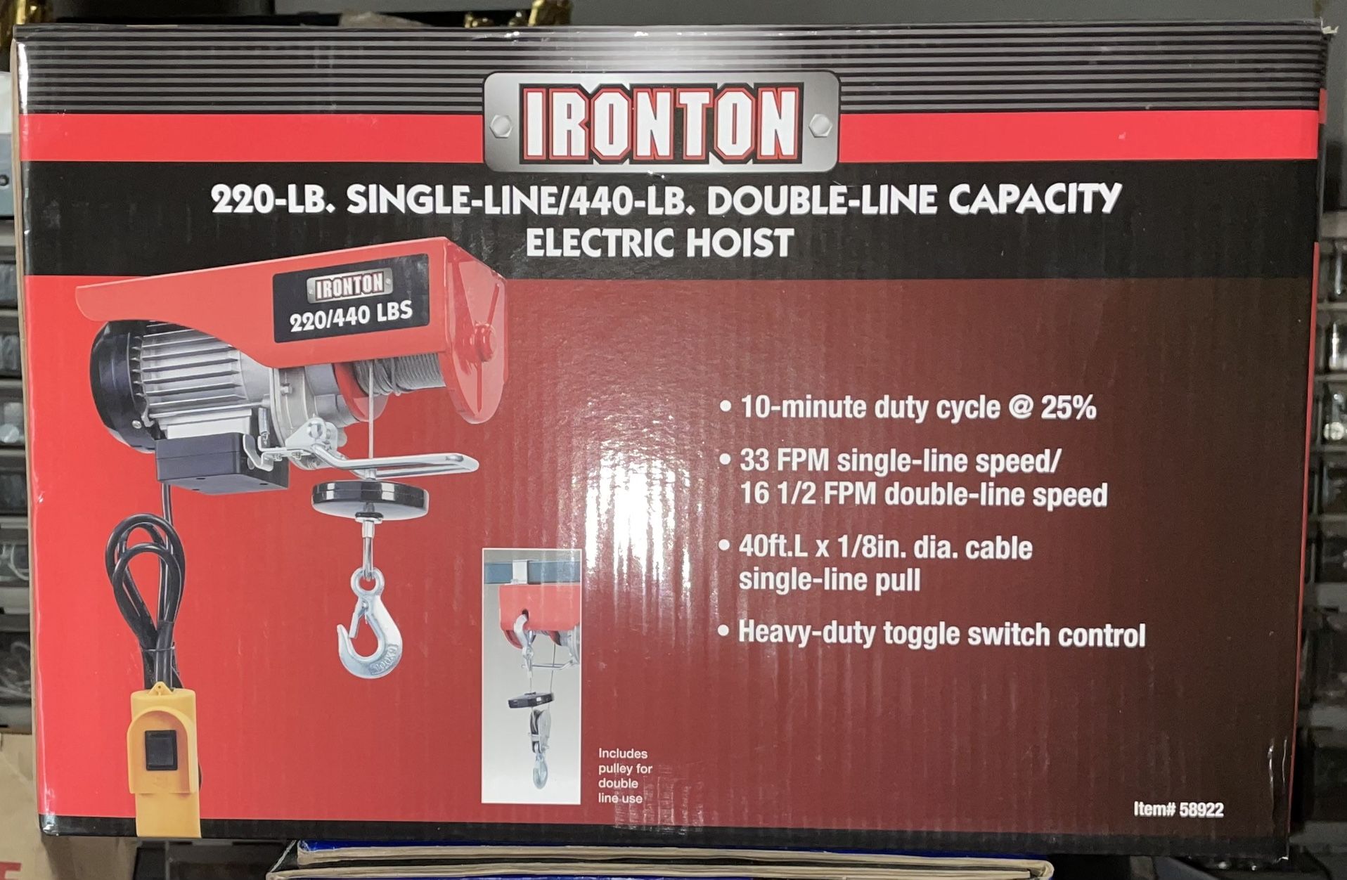 Great Deal On Electric Hoist
