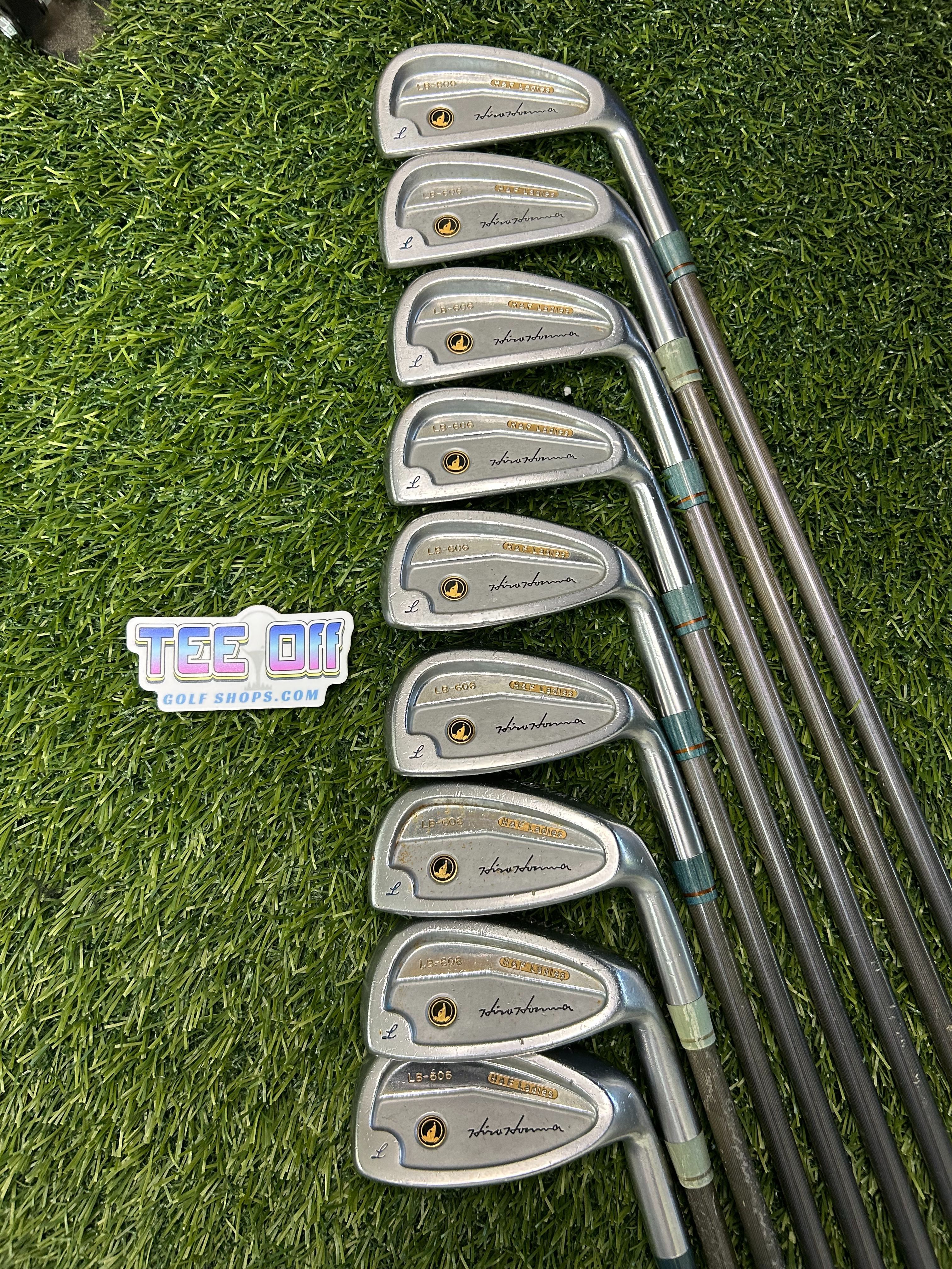 Honma LB-606 Irons Set 4-11 Iron, SW Triple Star Ladies Flex RH