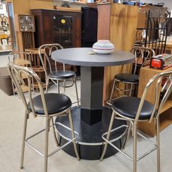 Pub Table And Stools 