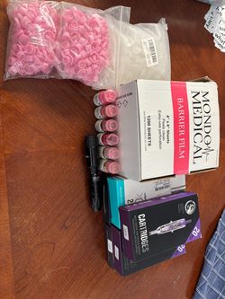 Tattoo machine and supplies