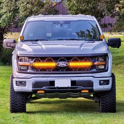 Smoked LED Amber Lights Ford F150 