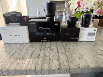 Fujifilm X-T30 III Camera Bundle with Lenses
