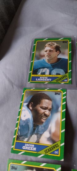 Football Seahawks/1986Topps.  Go Hawks see players below