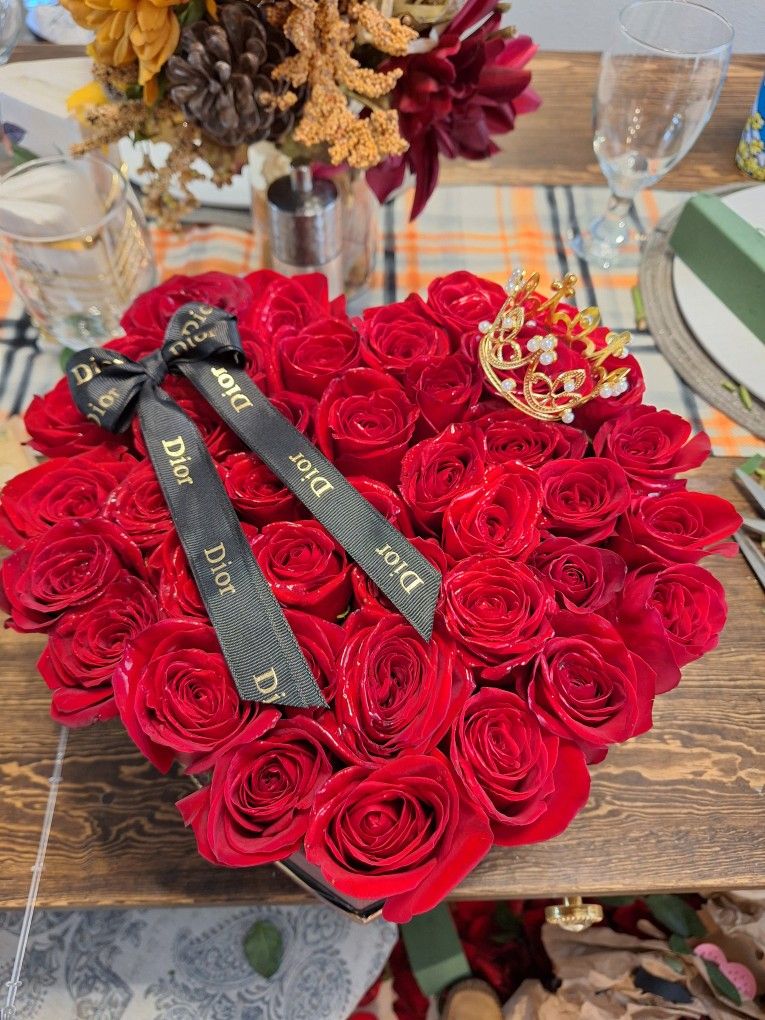 Flower Arrangement With Natural Flowers