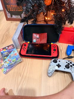 Nintendo switch Mario version Nintendo switch Mario version