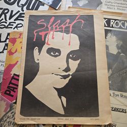 The Damned dave vanian Slash magazine #1 1977 first edition