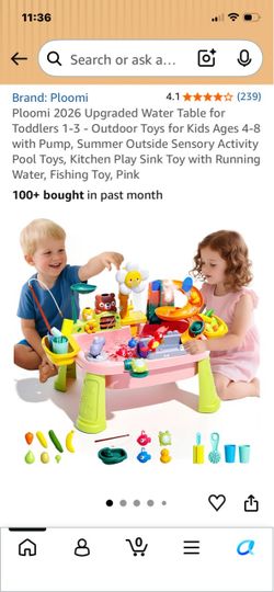 NEW TODDLERS ACTIVITY TABLE COMES WITH EVERYTHING