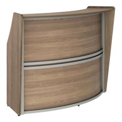 72″ W x 32″ D Modern Reception Desk – $1,200 📦 Florida