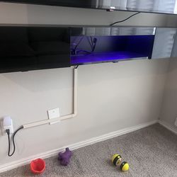 Floating tv stand