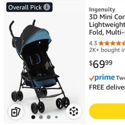Brand New 3D Mini Stroller 