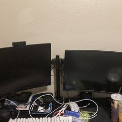 240 hertz monitors one Samsung one acer I want 250 together or 150 a piece