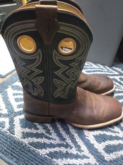 Men's Justin Big News Western Boot #FN7021 Size 12D