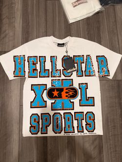 Hellstar XXL Sports Graphic T-Shirt White
