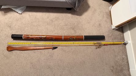 Aboriginal Didgeridoo, Woomera, and Spear Set