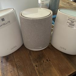 Netgear Orbi Home Mesh WiFi System. RBR50 + RBS40V