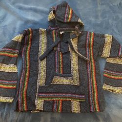 Baja Hoodie/ Pullover Size Small/Medium