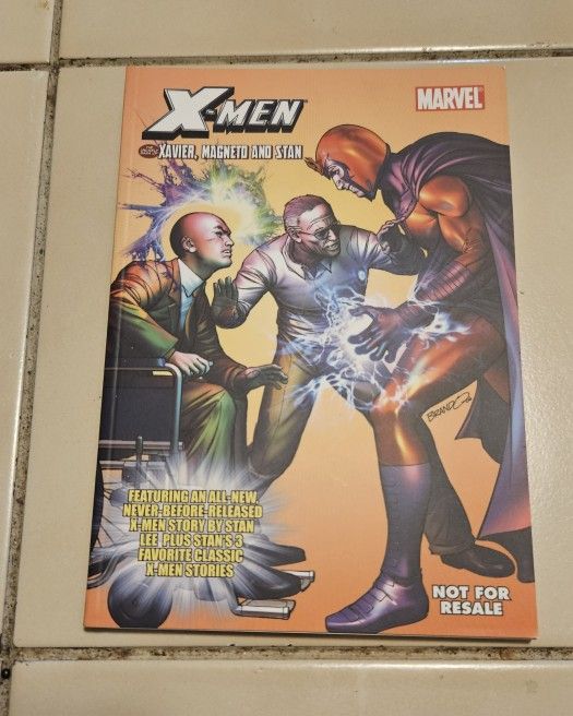 X-MEN THE UNLIKELY SAGA OF XAVIER, MAGNETO AND STAN DIGEST 2006 MARVEL COMICS