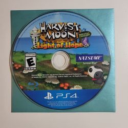 Ps4 Ps5 Game.. Harvest Moon Light Of Hope Special Edition !!!